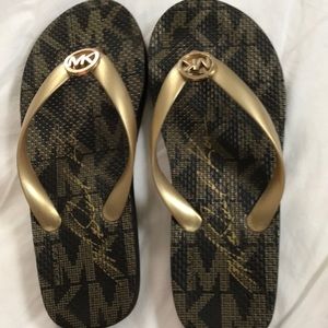 Michael Kors flip flops